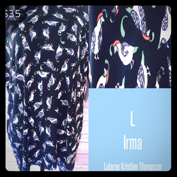 Large  LuLaRoe Irma - Picture 1 of 3